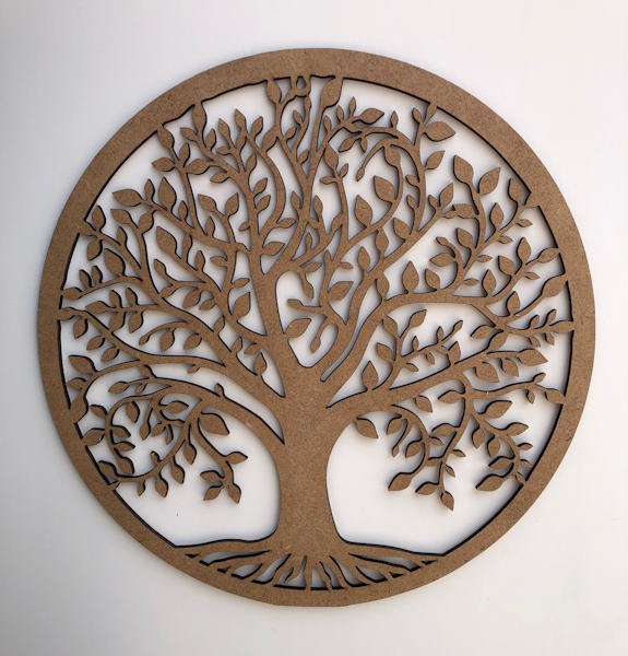 Retablo Camper Árbol de la Vida Aro 31cm